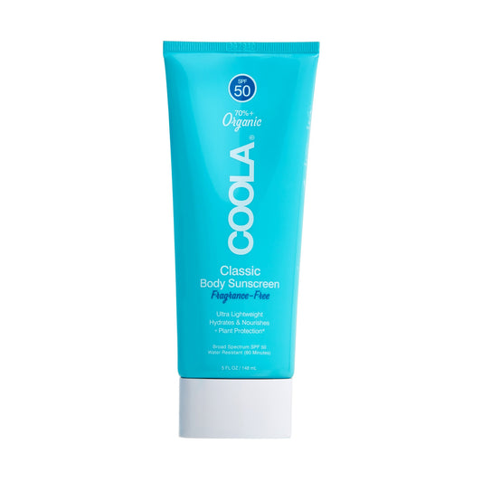 COOLA CLASSIC BODY LOTION SPF 50 - FRAGRANCE FREE - 148 ML