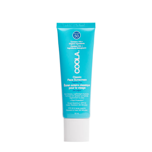 COOLA CLASSIC FACE LOTION SPF 50 - FRAGRANCE FREE - 50 ML